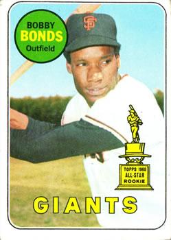 #630 Bobby Bonds - San Francisco Giants - 1969 Topps Baseball