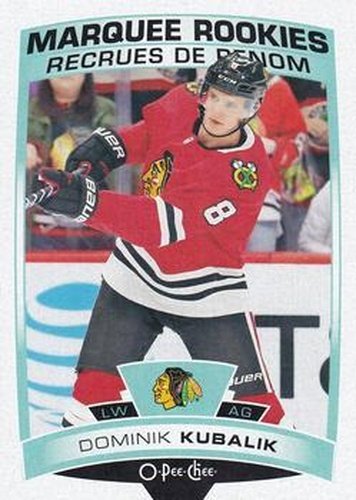 #630 Dominik Kubalik - Chicago Blackhawks - 2019-20 O-Pee-Chee Update Hockey