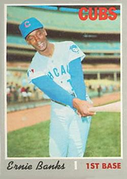 #630 Ernie Banks - Chicago Cubs - 1970 Topps Baseball