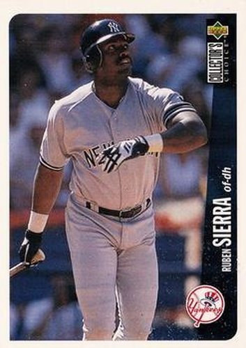 #630 Ruben Sierra - New York Yankees - 1996 Collector's Choice Baseball