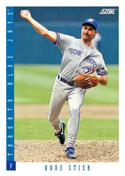 #630 Dave Stieb - Toronto Blue Jays - 1993 Score Baseball