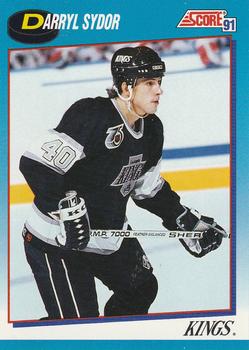 #631 Darryl Sydor - Los Angeles Kings - 1991-92 Score Canadian Bilingual Hockey