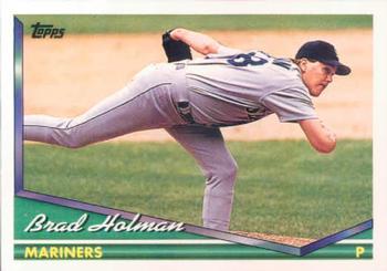 #631 Brad Holman - Seattle Mariners - 1994 Topps Baseball