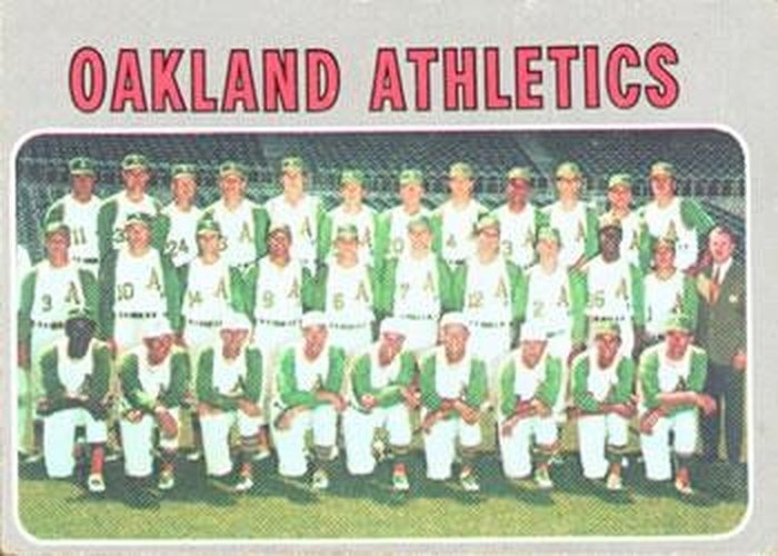 #631 Oakland Athletics - Oakland Athletics - 1970 Topps Baseball