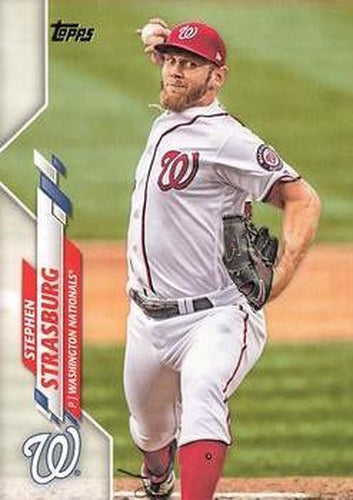 #631 Stephen Strasburg - Washington Nationals - 2020 Topps Baseball