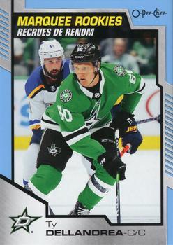 #632 Ty Dellandrea - Dallas Stars - 2020-21 O-Pee-Chee Update Blue Hockey