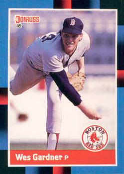 #634 Wes Gardner - Boston Red Sox - 1988 Donruss Baseball