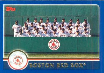#634 Boston Red Sox - Boston Red Sox - 2003 Topps Baseball