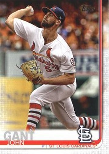 #634 John Gant - St. Louis Cardinals - 2019 Topps Baseball