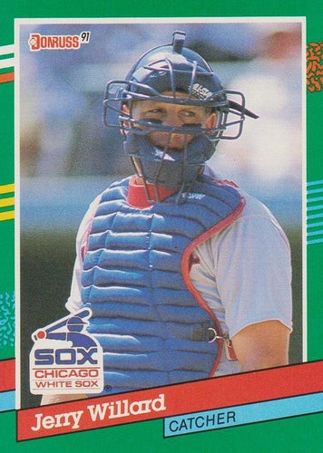 #634 Jerry Willard - Chicago White Sox - 1991 Donruss Baseball