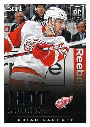#635 Brian Lashoff - Detroit Red Wings - 2013-14 Score Hockey