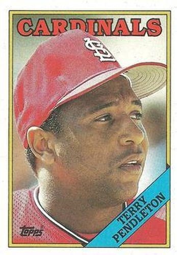 #635 Terry Pendleton - St. Louis Cardinals - 1988 Topps Baseball