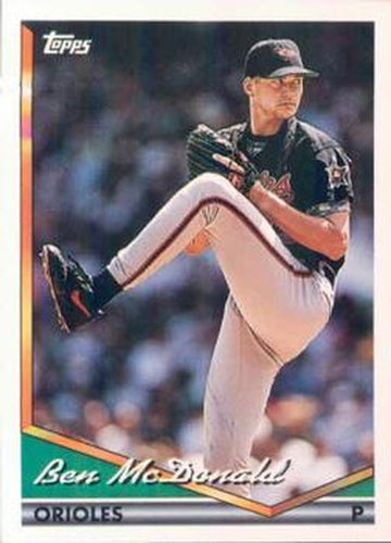 #636 Ben McDonald - Baltimore Orioles - 1994 Topps Baseball