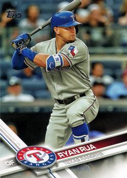 #637 Ryan Rua - Texas Rangers - 2017 Topps Baseball