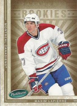 #637 Maxim Lapierre - Montreal Canadiens - 2005-06 Parkhurst Hockey