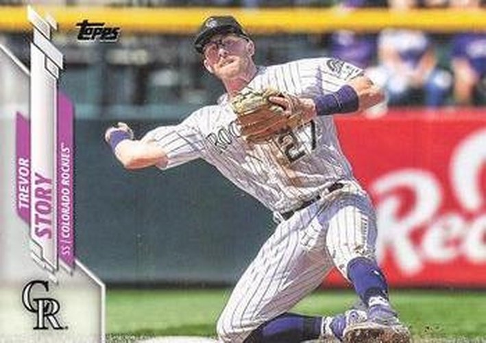 #637 Trevor Story - Colorado Rockies - 2020 Topps Baseball