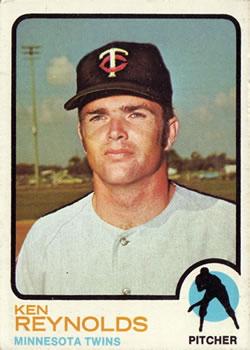 #638 Ken Reynolds - Minnesota Twins - 1973 Topps Baseball