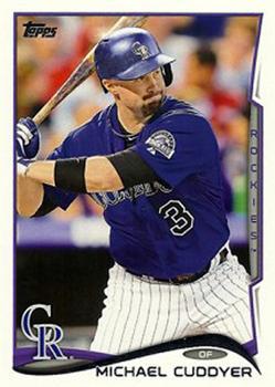 #638b Michael Cuddyer - Colorado Rockies - 2014 Topps Baseball