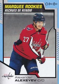 #639 Alexander Alexeyev - Washington Capitals - 2020-21 O-Pee-Chee Update Blue Hockey