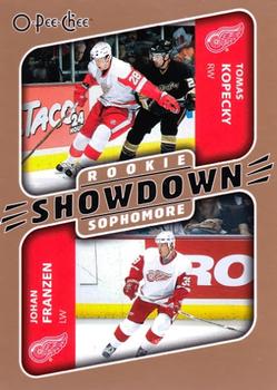 #639 Johan Franzen / Tomas Kopecky - Detroit Red Wings - 2006-07 O-Pee-Chee Hockey