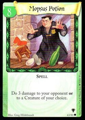 #63 Mopsus Potion - 2001 Harry Potter Quidditch cup