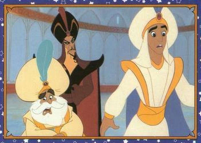 #63 Aladdin Alarmed - 1993 Panini Aladdin