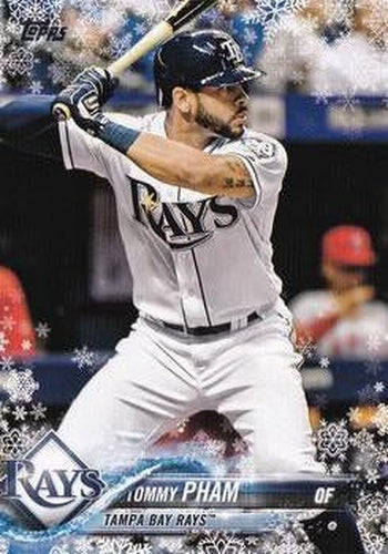 #HMW63 Tommy Pham - Tampa Bay Rays - 2018 Topps Holiday Baseball