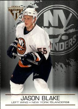 #63 Jason Blake - New York Islanders - 2003-04 Pacific Private Stock Titanium Hockey
