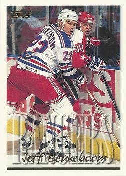 #63 Jeff Beukeboom - New York Rangers - 1995-96 Topps Hockey