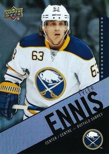 #63 Tyler Ennis - Buffalo Sabres - 2015-16 Upper Deck Tim Hortons Hockey