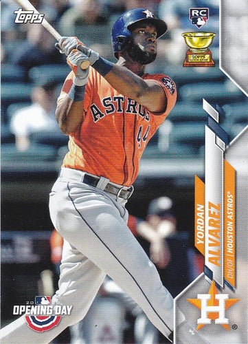 #63 Yordan Alvarez - Houston Astros - 2020 Topps Opening Day Baseball