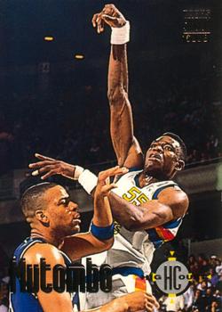 #63 Dikembe Mutombo - Denver Nuggets - 1993-94 Stadium Club Basketball
