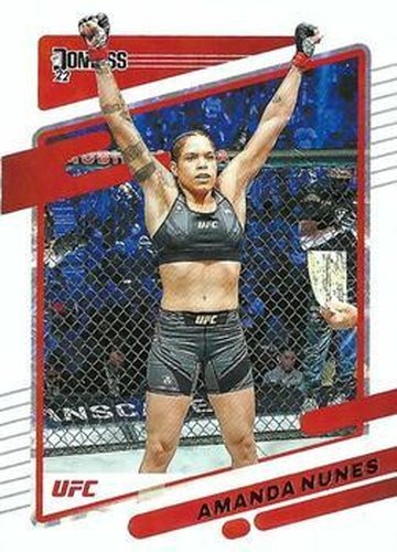 #63 Amanda Nunes - 2022 Donruss UFC MMA