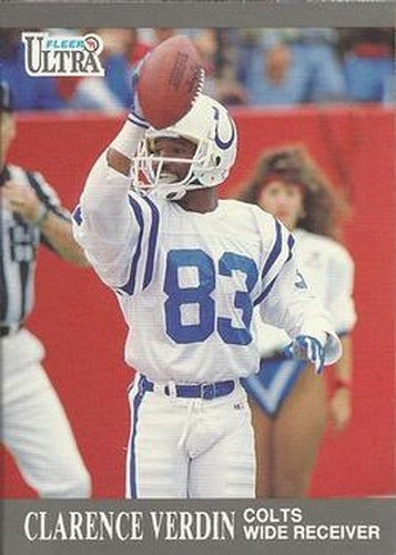 #63 Clarence Verdin - Indianapolis Colts - 1991 Ultra Football