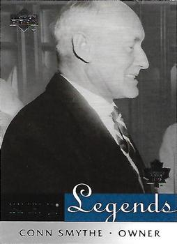 #63 Conn Smythe - Toronto Maple Leafs - 2001-02 Upper Deck Legends Hockey