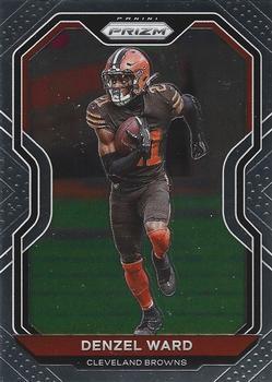 #63 Denzel Ward - Cleveland Browns - 2020 Panini Prizm Football