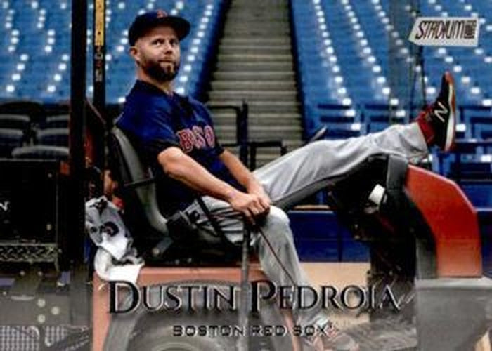 #63 Dustin Pedroia - Boston Red Sox - 2019 Stadium Club Baseball