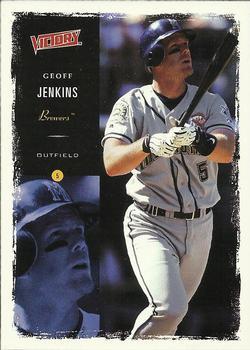 #63 Geoff Jenkins - Milwaukee Brewers - 2000 Upper Deck Victory Baseball