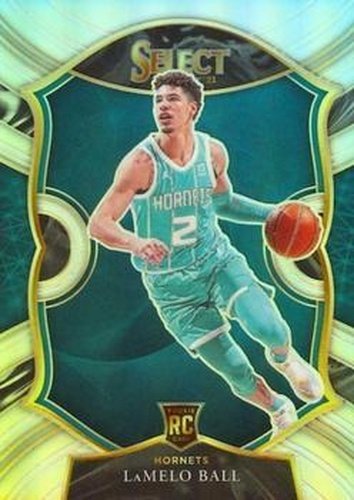 #63 LaMelo Ball - Charlotte Hornets - 2020-21 Panini Select Basketball