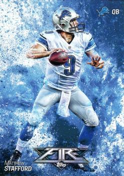 #63 Matthew Stafford - Detroit Lions - 2014 Topps Fire Football