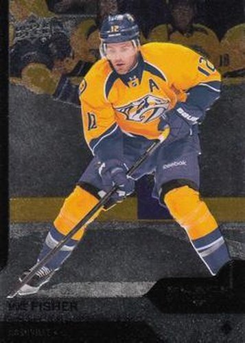 #63 Mike Fisher - Nashville Predators - 2013-14 Upper Deck Black Diamond Hockey
