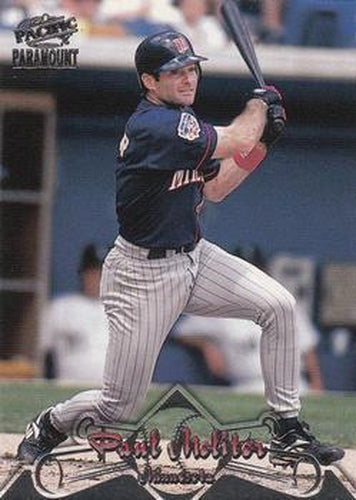 #63 Paul Molitor - Minnesota Twins - 1998 Pacific Paramount Baseball