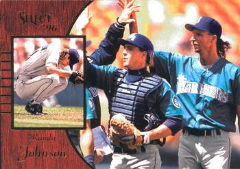 #63 Randy Johnson - Seattle Mariners - 1996 Select Baseball