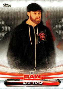 #63 Sami Zayn - 2019 Topps WWE RAW Wrestling