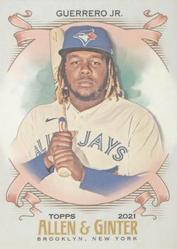 #63 Vladimir Guerrero Jr. - Toronto Blue Jays - 2021 Topps Allen & Ginter Baseball