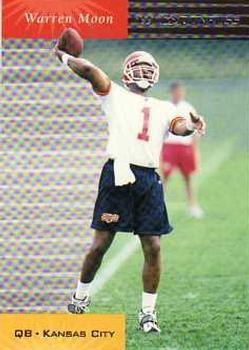 #63 Warren Moon - Kansas City Chiefs - 1999 Donruss Football