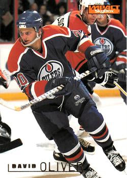 #63 David Oliver - Edmonton Oilers - 1995-96 SkyBox Impact Hockey