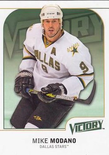 #63 Mike Modano - Dallas Stars - 2009-10 Upper Deck Victory Hockey