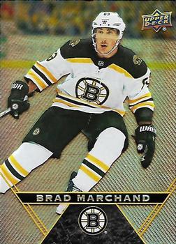#63 Brad Marchand - Boston Bruins - 2018-19 Upper Deck Tim Hortons Hockey