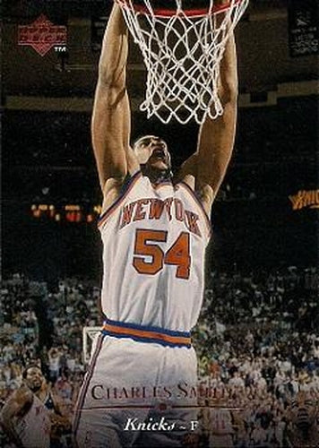 #63 Charles Smith - New York Knicks - 1995-96 Upper Deck Basketball
